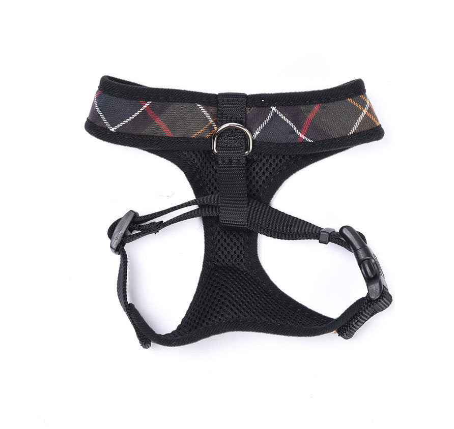 Barbour pink 2024 dog harness