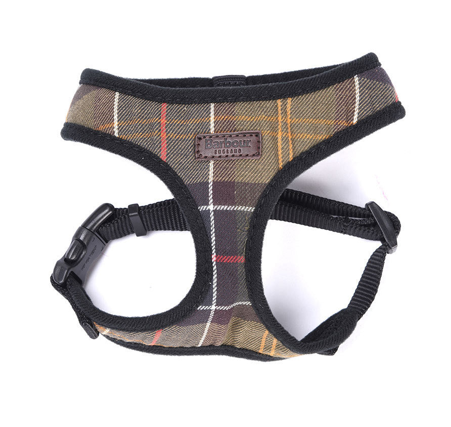 Barbour Tartan Dog Harness North Shore Saddlery