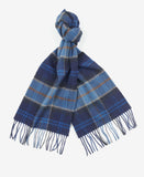 Barbour Merino Cashmere Midnight Tartan Scarf
