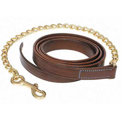 Walsh Leather Lead Shank Solid Brass Chain