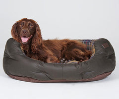Barbour Waxed Cotton Dog Bed 30" - North Shore Saddlery