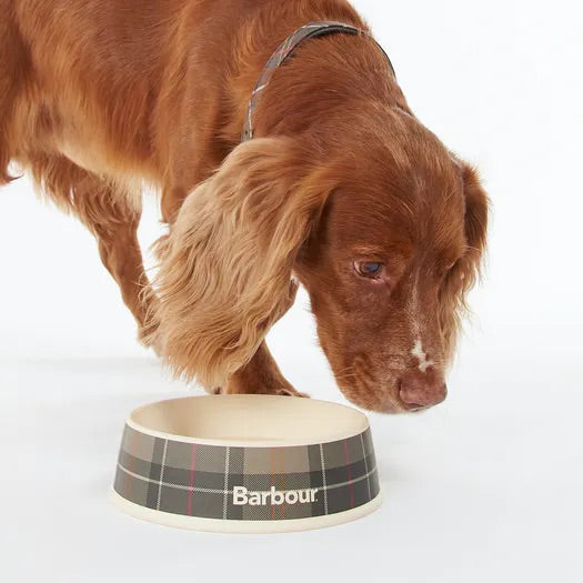 Barbour Tartan Pet Bowl